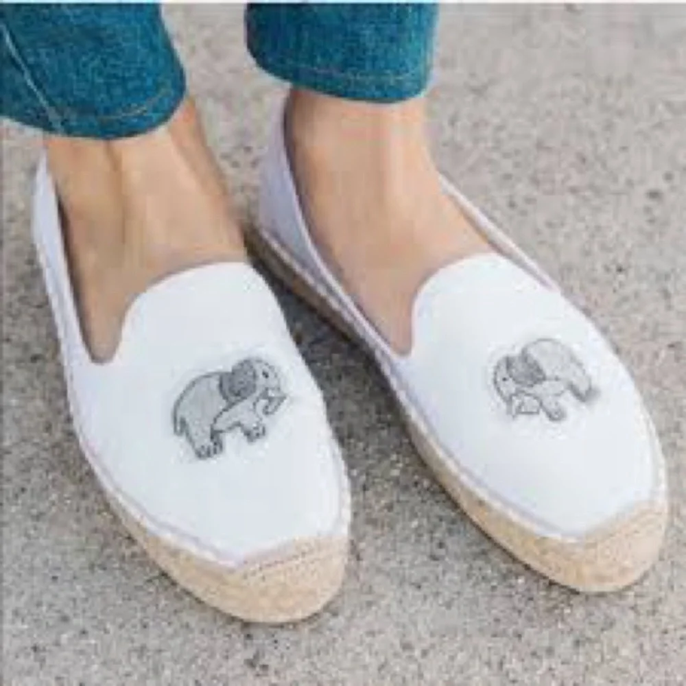 Soludos Elephant Smoking Slippers Espadrilles from Anthropologie